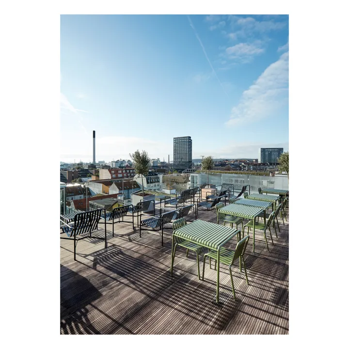 Palissade Table Designed by Ronan and Erwan Bouroullec - 82.5 x 90 cm | Olive green- Product image n°2