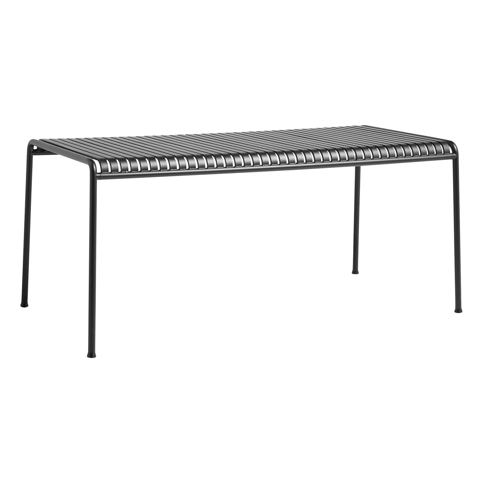 Hay Charcoal Grey Palissade Table Designed By Ronan And Erwan Bouroullec - 170 X 90 Cm