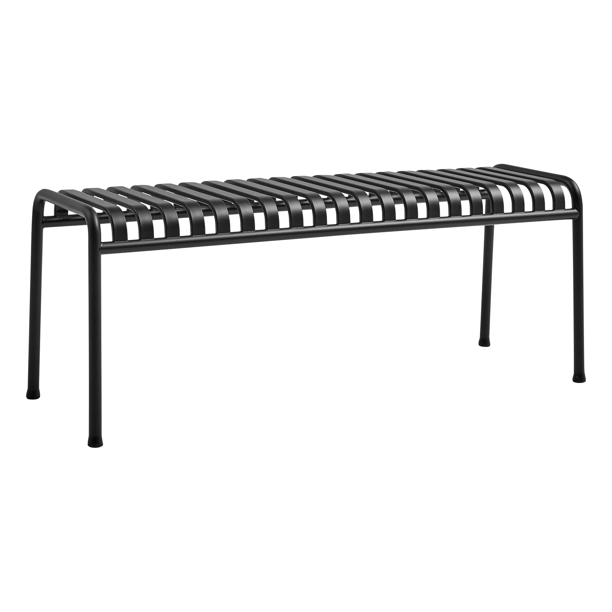 Hay Charcoal Grey Palissade Bench Designed By Ronan And Erwan Bouroullec