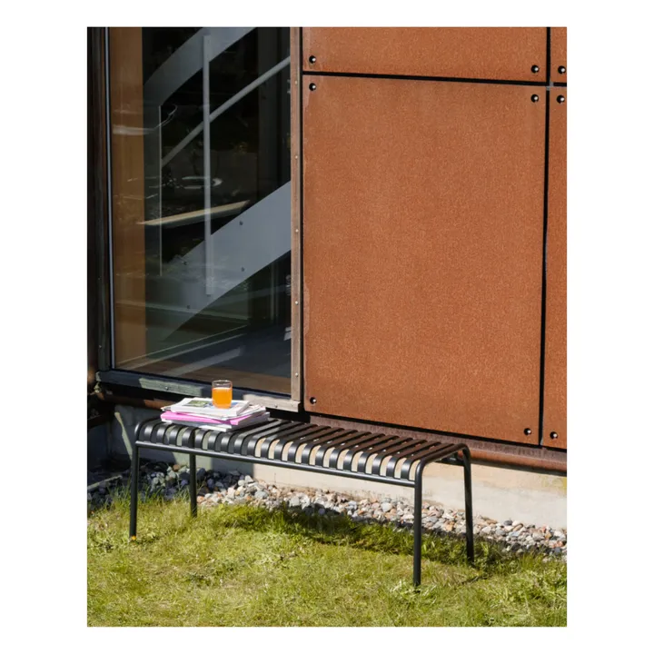 Banc Palissade - Erwan & Ronan Bouroullec | Gris anthracite- Image produit n°1