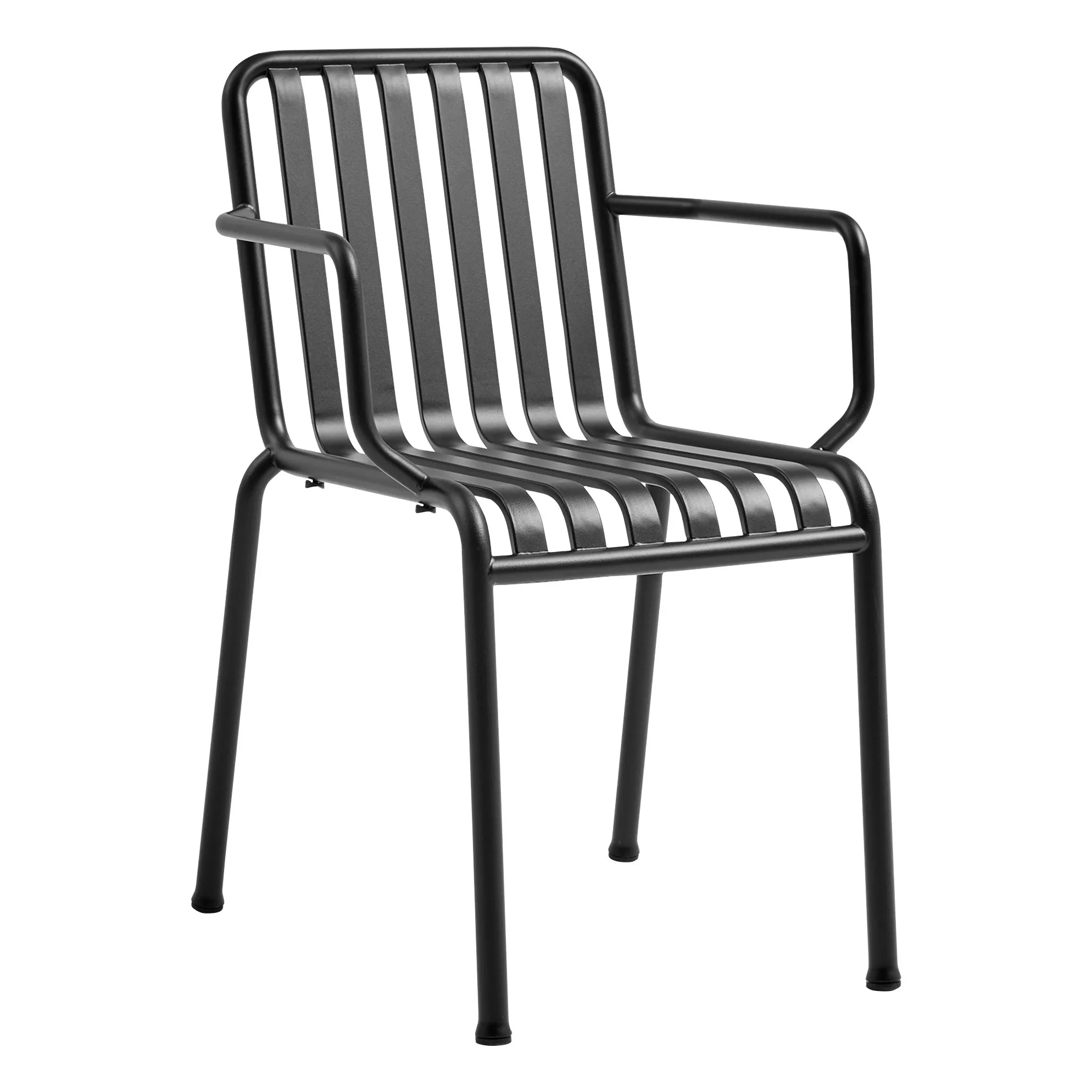 Hay Charcoal Grey Palissade Dining Armchair Designed By Ronan And Erwan Bouroullec