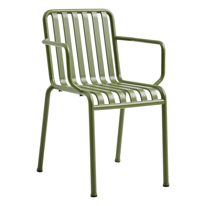 Sedia con braccioli R&E Bouroullec  | Verde oliva- Immagine del prodotto n°0