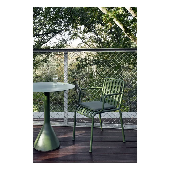Sedia con braccioli R&E Bouroullec  | Verde oliva- Immagine del prodotto n°4