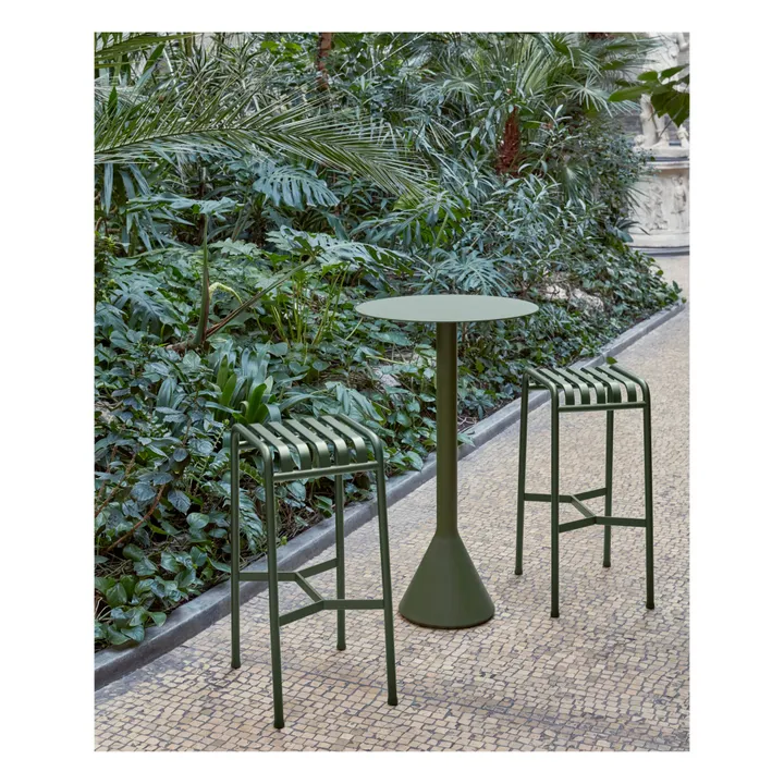 R&E Bouroullec Bar Stool | Olive- Product image n°1