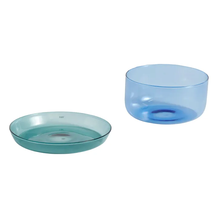 Ensemble de service 2 en 1 | Bleu Clair- Image produit n°3
