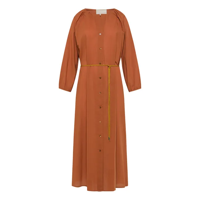 Kleid Caldes | Terracotta