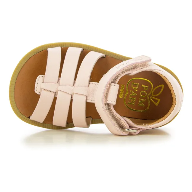 Poppy Strap sandals | Pale pink