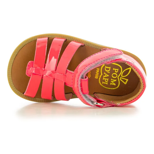 Poppy Strap sandals | Lychee Pink
