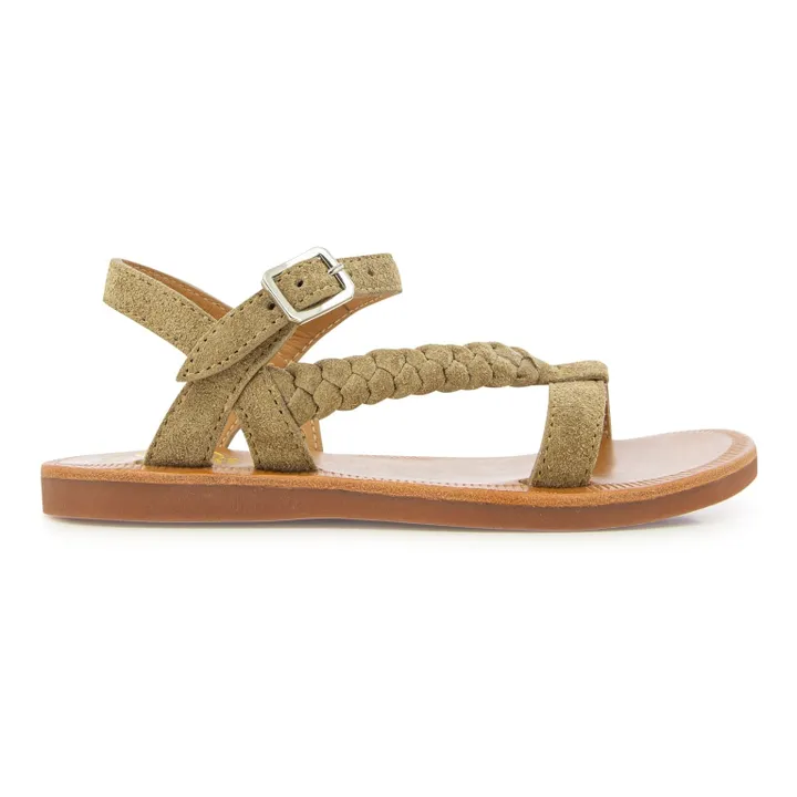 Sandalen Plagette Antik | Braun- Produktbild Nr. 0