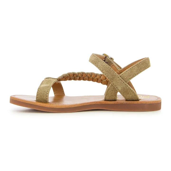 Sandalen Plagette Antik | Braun- Produktbild Nr. 2