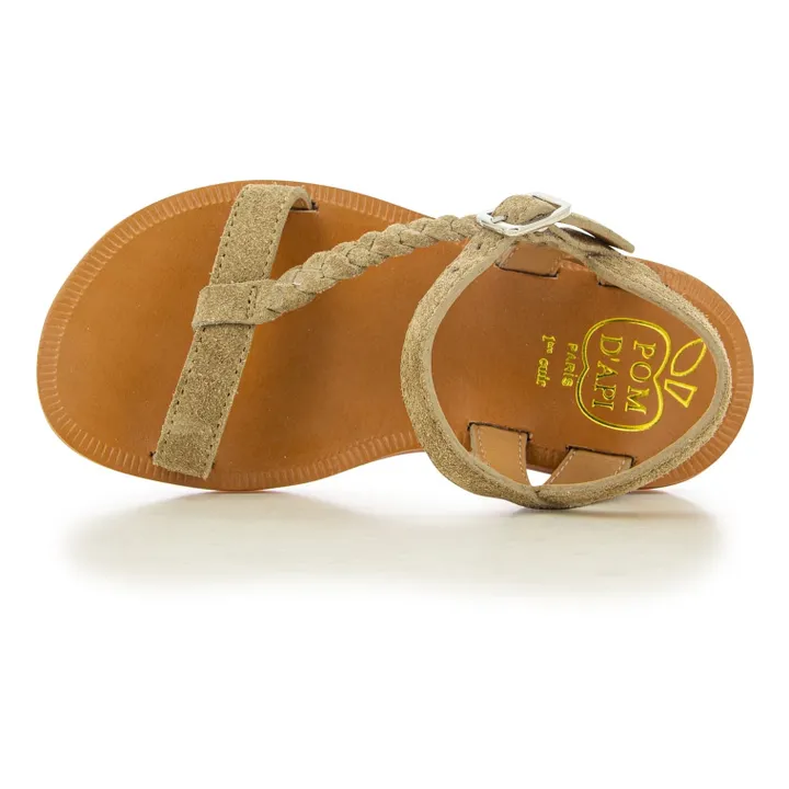 Sandalen Plagette Antik | Braun- Produktbild Nr. 3