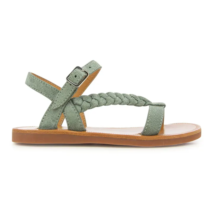 Sandalen Plagette Antik | Grau- Produktbild Nr. 0
