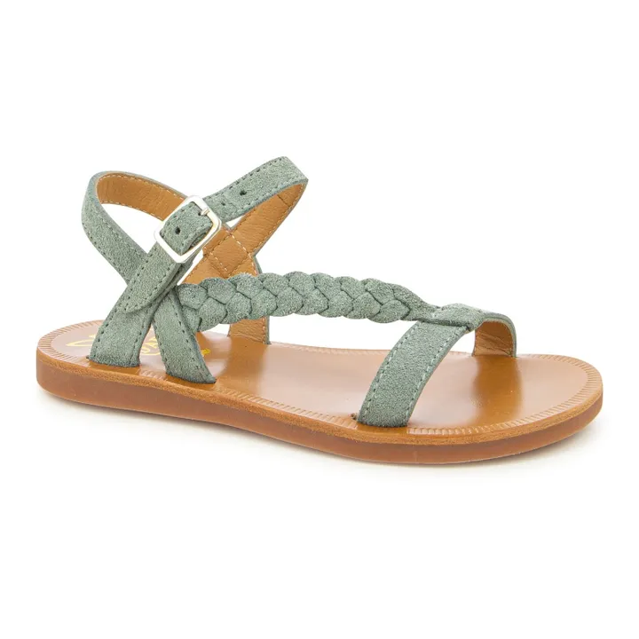 Sandalen Plagette Antik | Grau- Produktbild Nr. 1