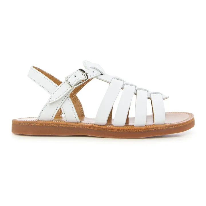 Sandales Plagette Strap | Blanc- Image produit n°0
