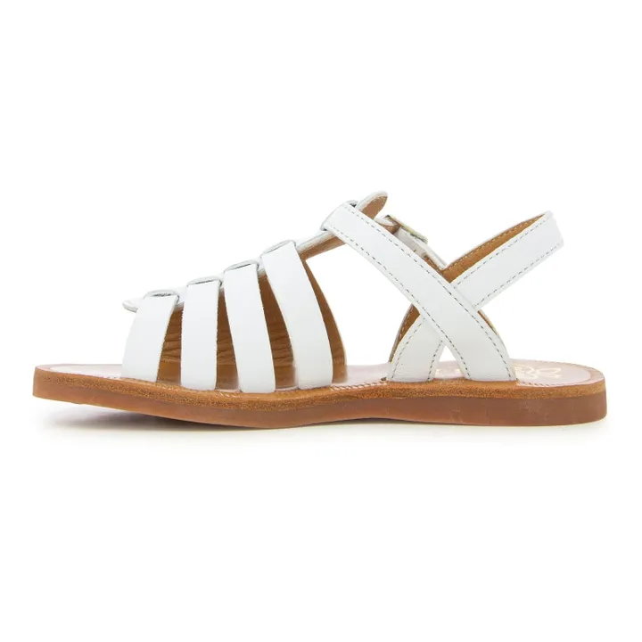 Sandales Plagette Strap | Blanc- Image produit n°2