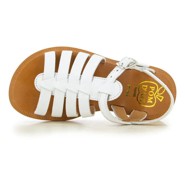 Sandales Plagette Strap | Blanc- Image produit n°3