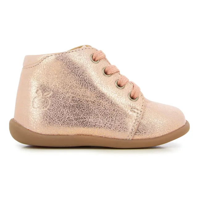 Stand Up Booties | Pink Gold