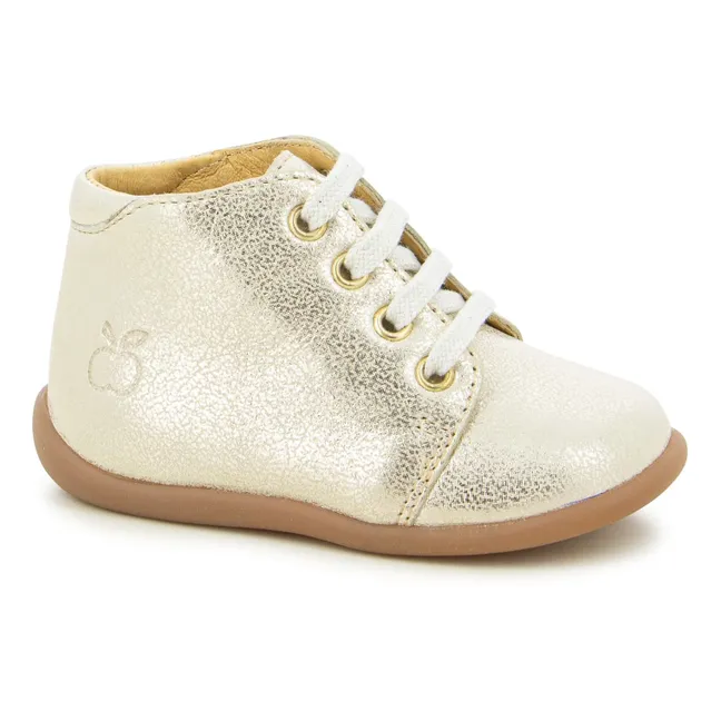 Stand Up Stiefeletten | Gold