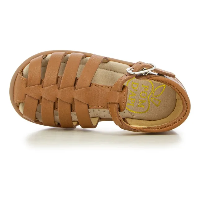 Sandalias Stand Up Strap | Camel