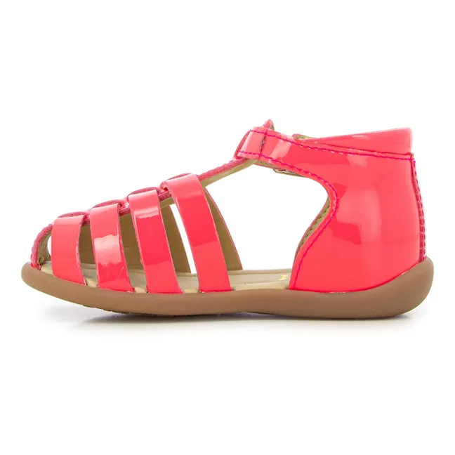 Stand Up Strap Sandals | Pink