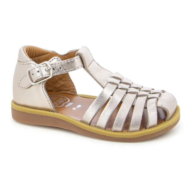 Poppy Pitti sandals | Gold