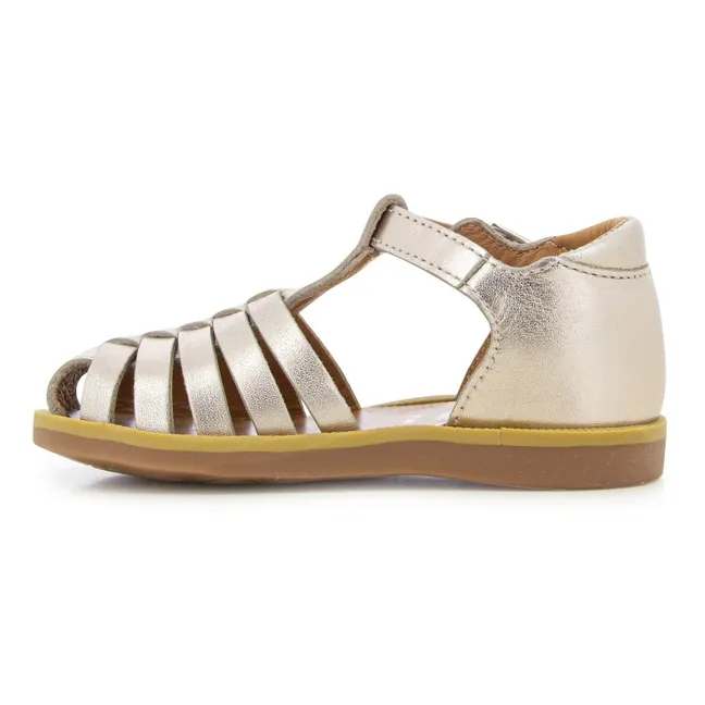 Poppy Pitti sandals | Gold