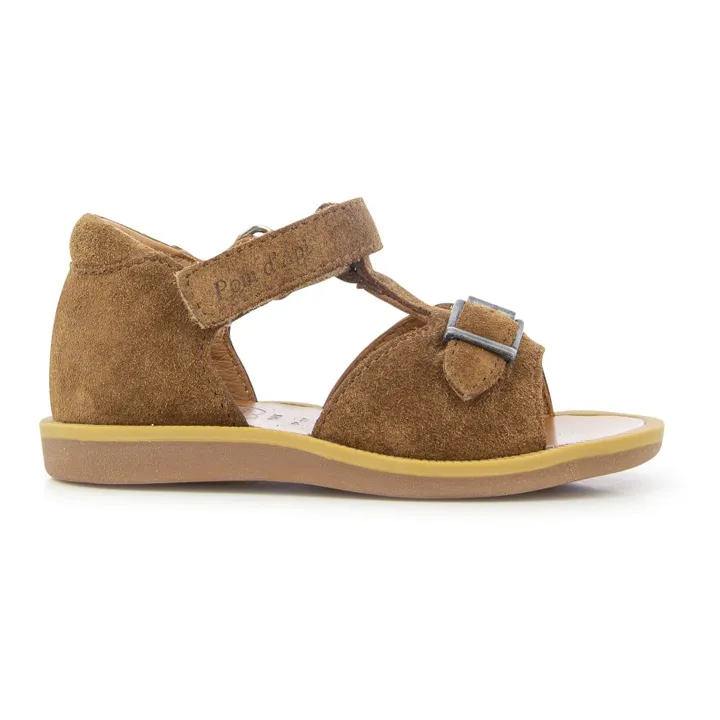 Sandales Poppy Easy | Camel- Image produit n°0