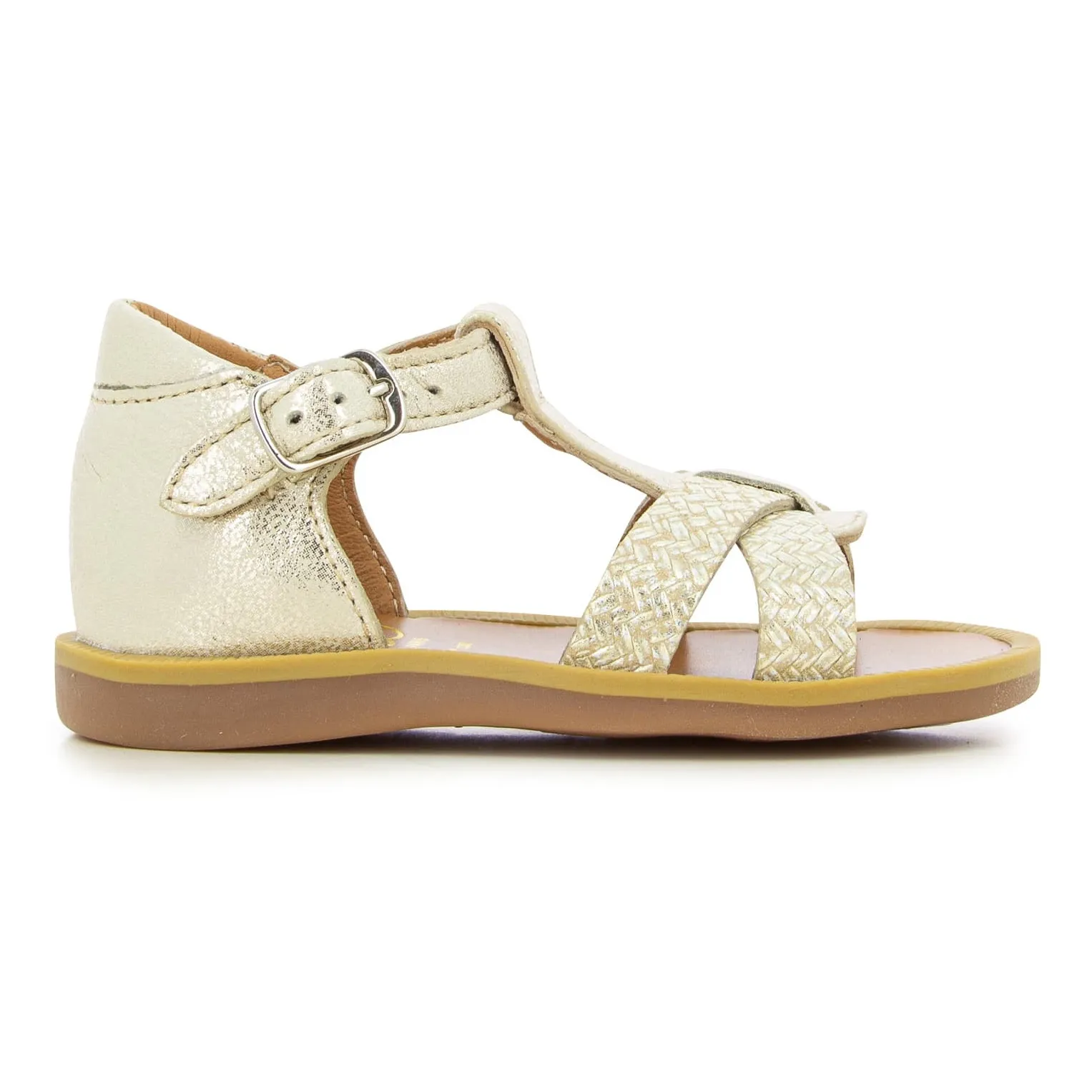 Pom D'api Gold Poppy Xexe Sandals
