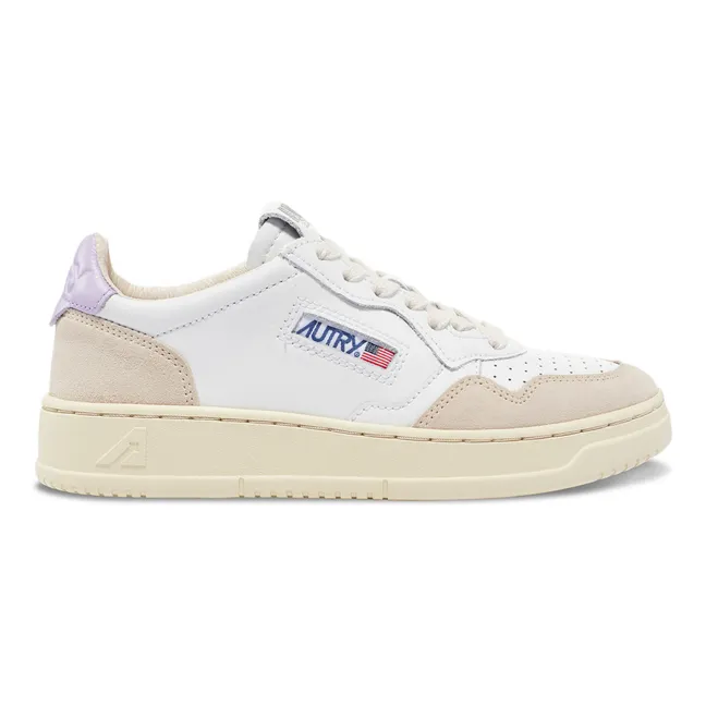 Baskets Medalist Low Cuir/Suede | 	Lilas