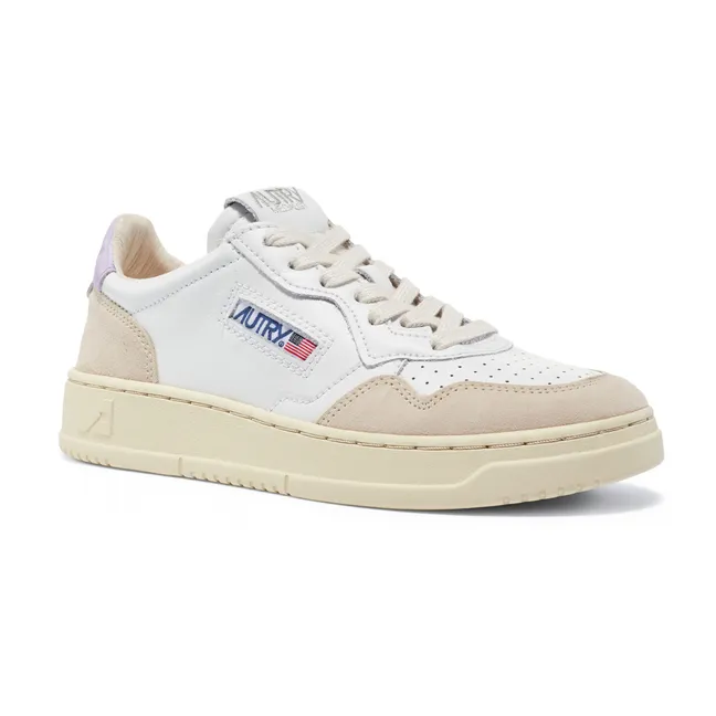 Baskets Medalist Low Cuir/Suede | 	Lilas