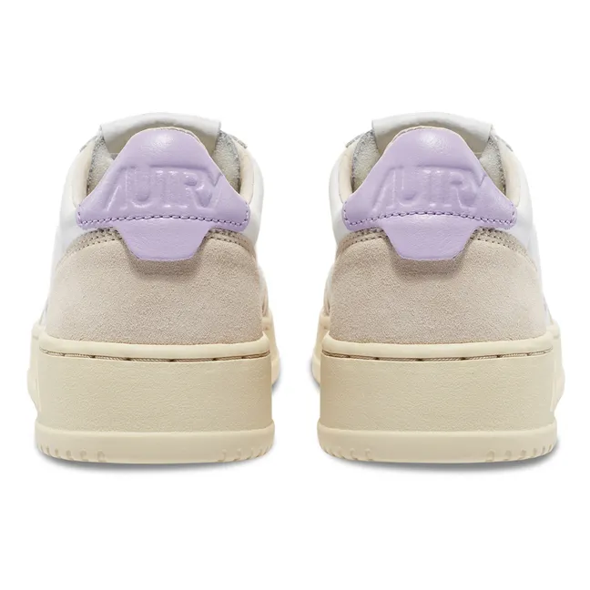 Baskets Medalist Low Cuir/Suede | 	Lilas