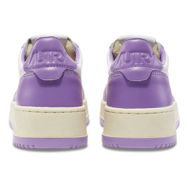 Medalist Low Bicolour Sneakers | Lilac