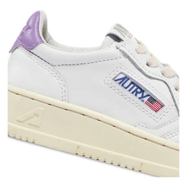 Baskets Kids Medalist Low Leather | Lilac