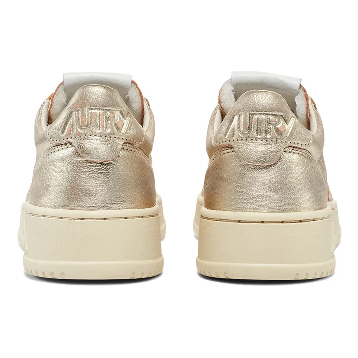 Medalist Low Metallic Sneakers | Gold- Product image n°5