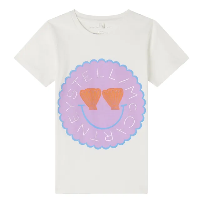 Smiley T-Shirt | Ecru
