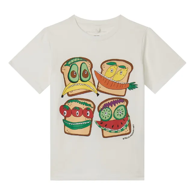 Camiseta Sandwiches | Blanco