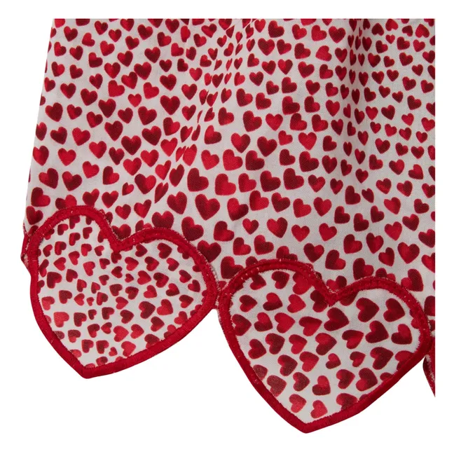 Pantaloncini a cuore | Rosso