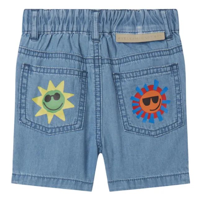 Short en Jean Baby Soleil | Bleu