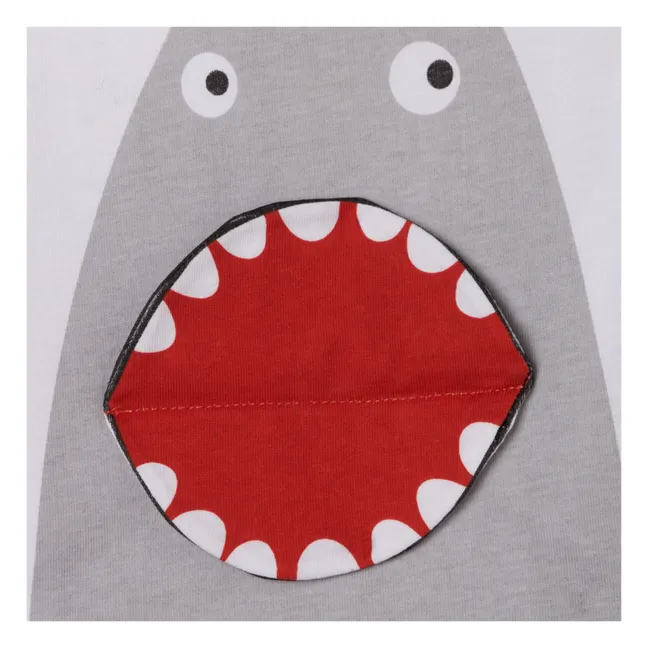 Shark Head T-Shirt | White