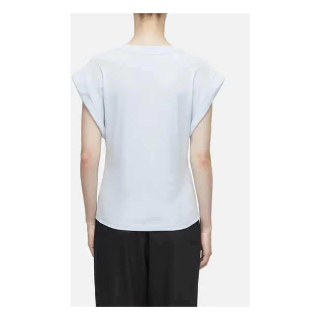 T-Shirt Sans Manches  | Bleu Clair
