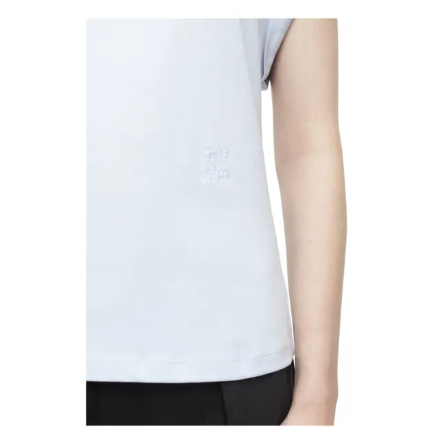 T-Shirt Sans Manches  | Bleu Clair
