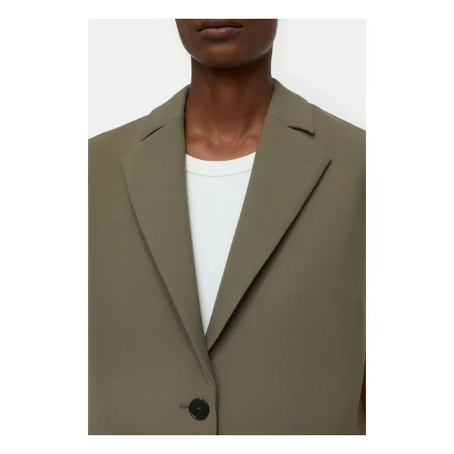 Blazer Ärmellos | Khaki