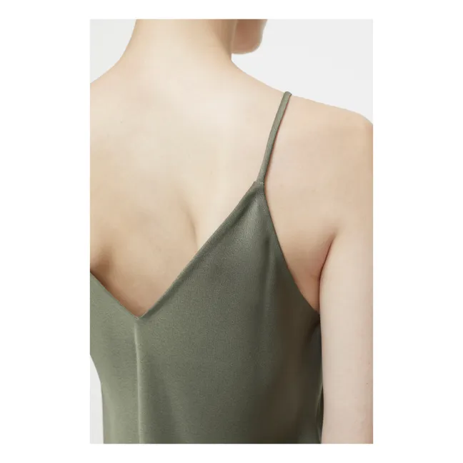 Robe Waisted  | Vert kaki