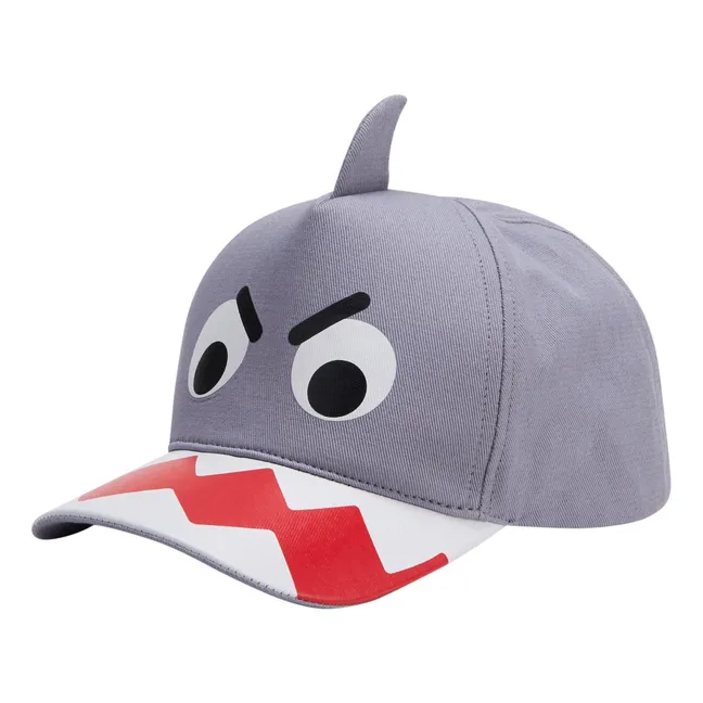 Mütze Haifisch | Grau