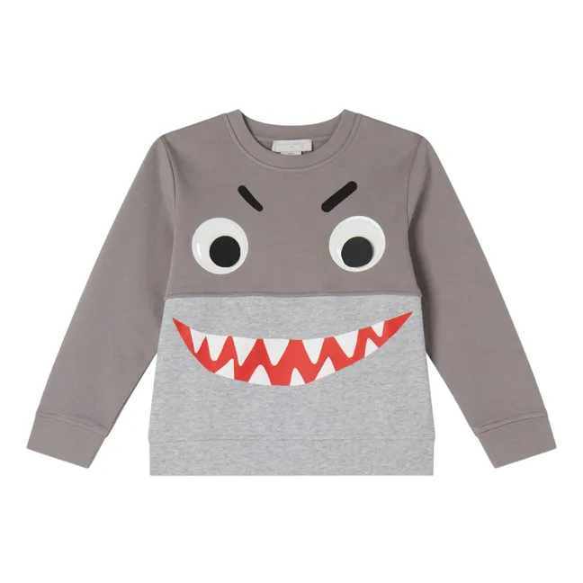 Sweatshirt Haifisch | Grau