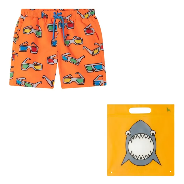 Swim Shorts Goggles | Orange