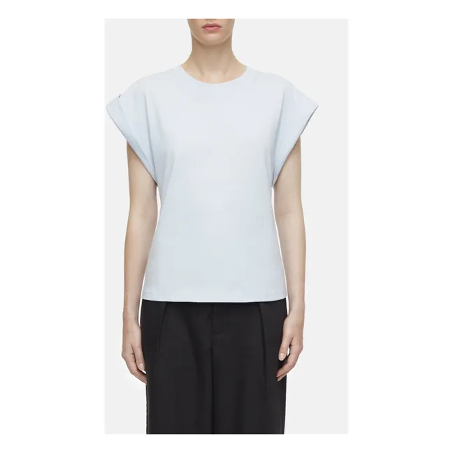 T-Shirt Sans Manches  | Bleu Clair