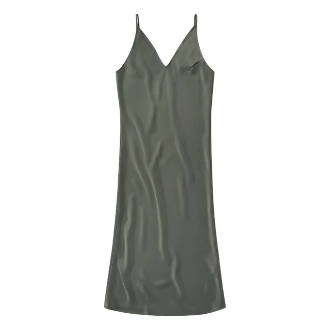 Robe Waisted  | Vert kaki