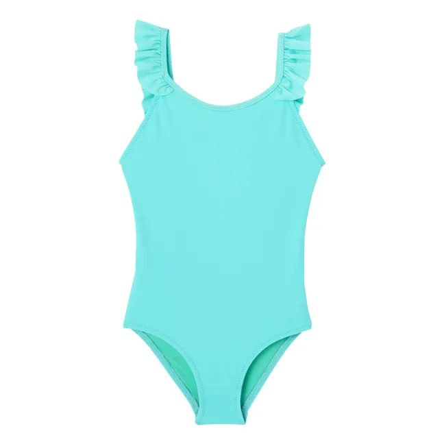 Bora Bora 1-Piece Anti-UV Swimsuit | Light Blue