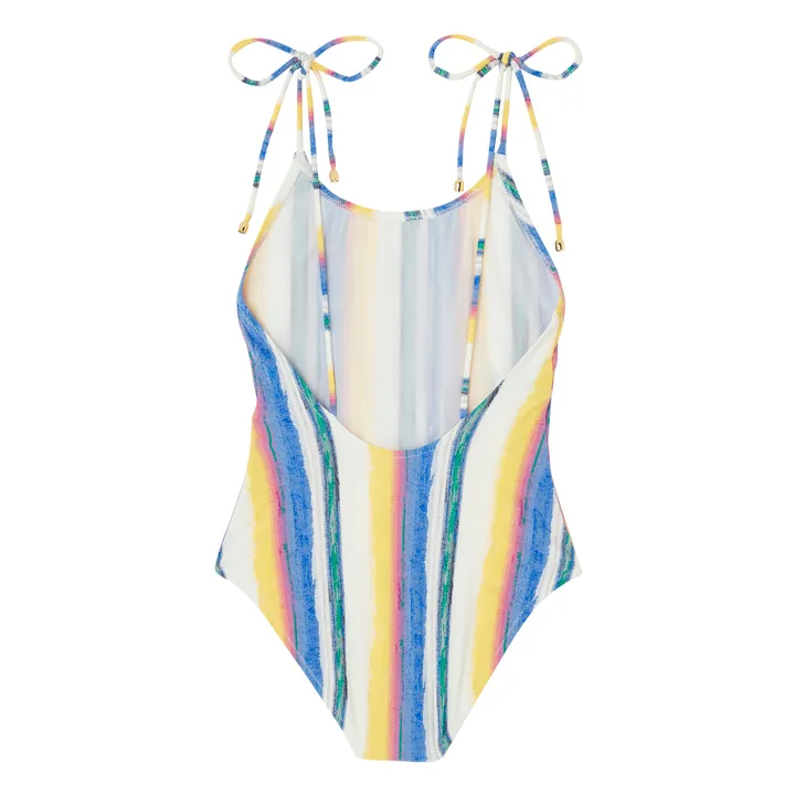 Maillot de Bain 1 pièce Rayé Havana | Jaune- Image produit n°3